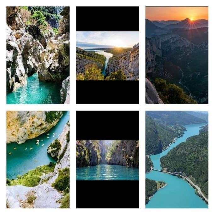Mazet 55 Gorges Du Verdon Saint-Martin-de-Bromes Exterior photo